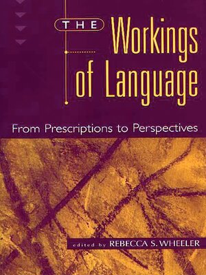 cover image of The Workings of Language